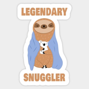 Legendary Snuggler Sticker